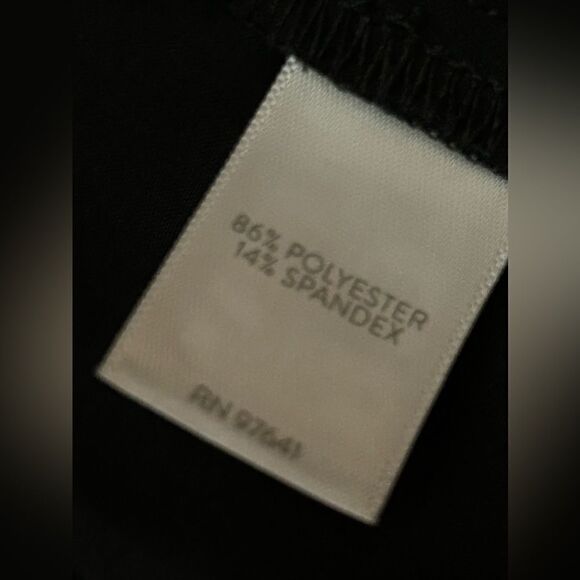 J Jill Fit on the go Wide Leg Pants Black crop women’s Medium EUC lightweight - Picture 4 of 14